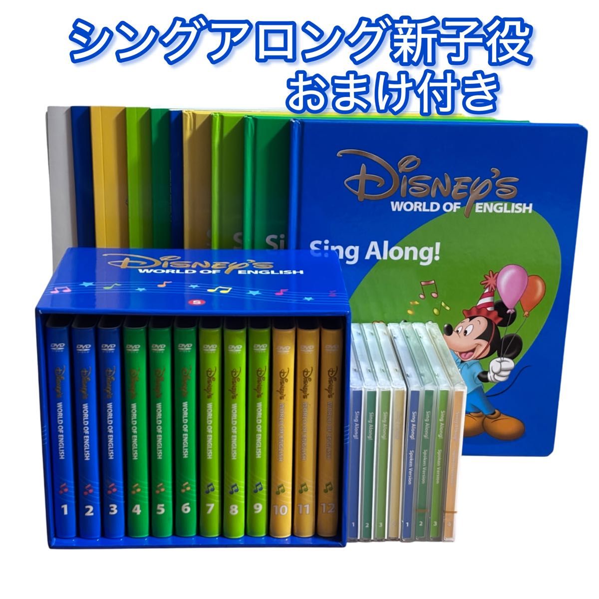 Sing Along シングアロングセット新子役版 2017年ごろ DWE ディズニー