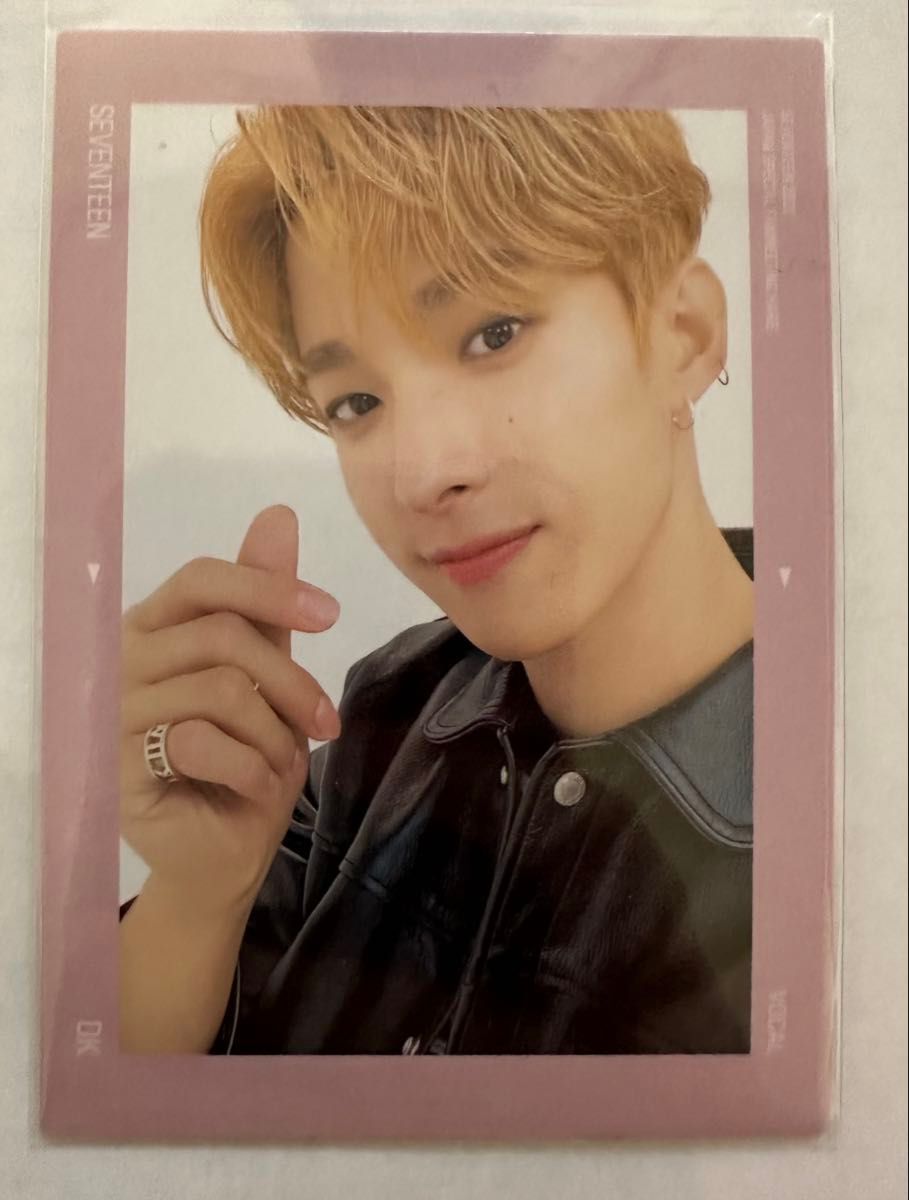 SEVENTEEN ドギョム DK HARE 公式トレカ フォトカード SEVENTEEN