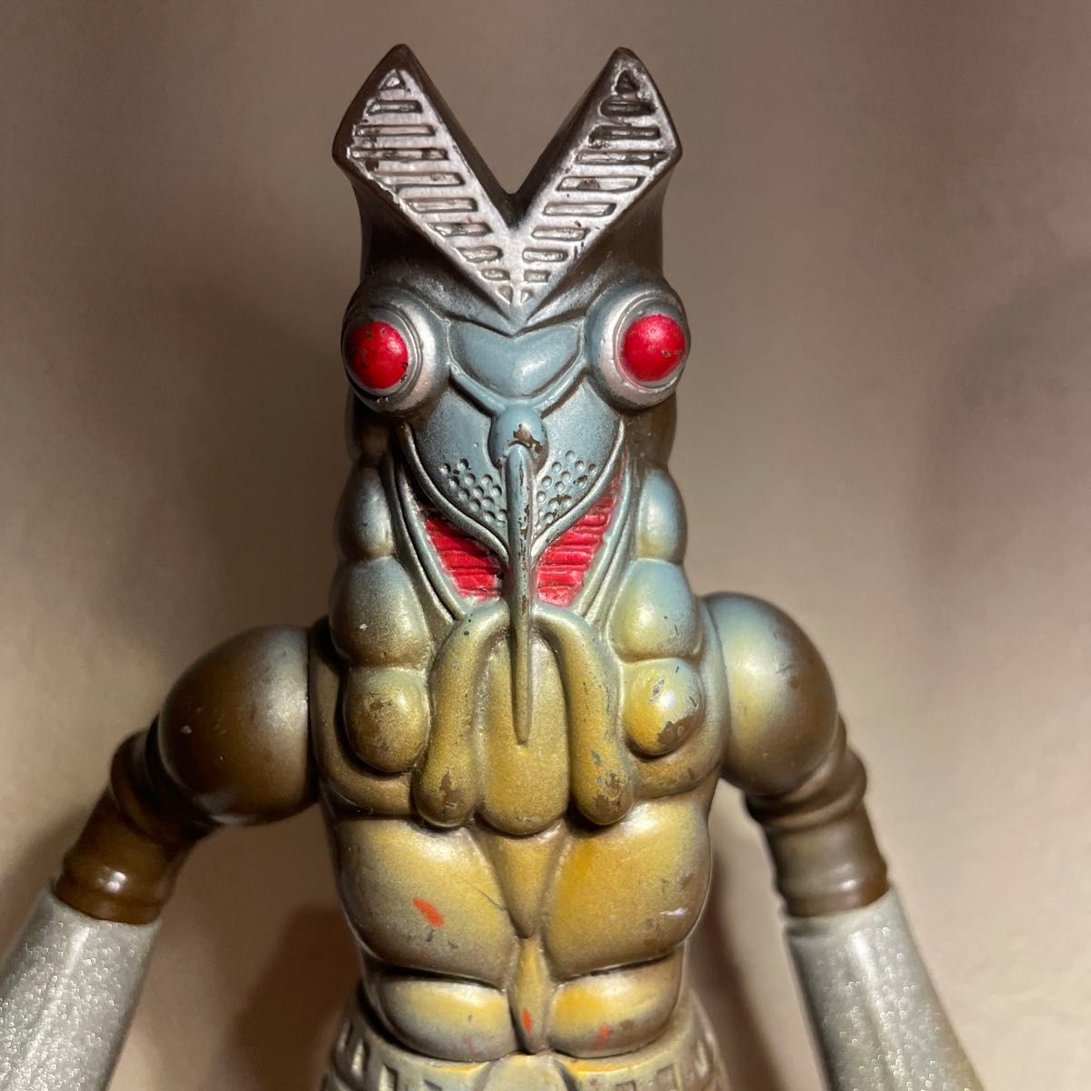 バルタン星人 ソフビ 1983 BANDAI 円谷プロ 怪獣 ウルトラマン 昭和