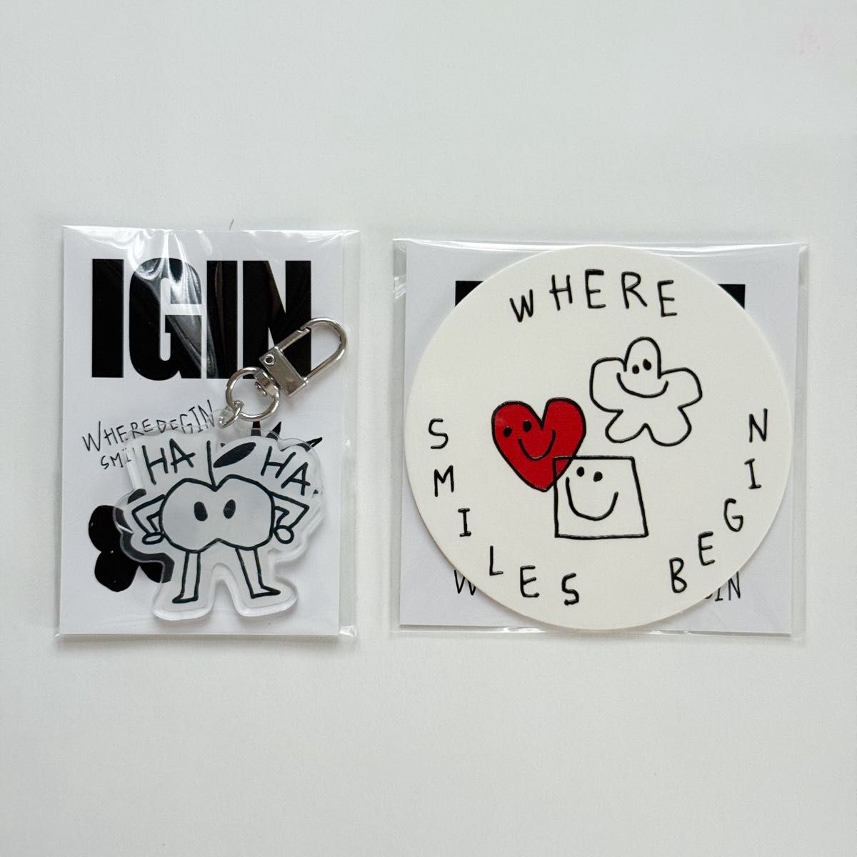 IGIN アクリルキーホルダー コースター BTS Jin ジン｜Yahoo!フリマ