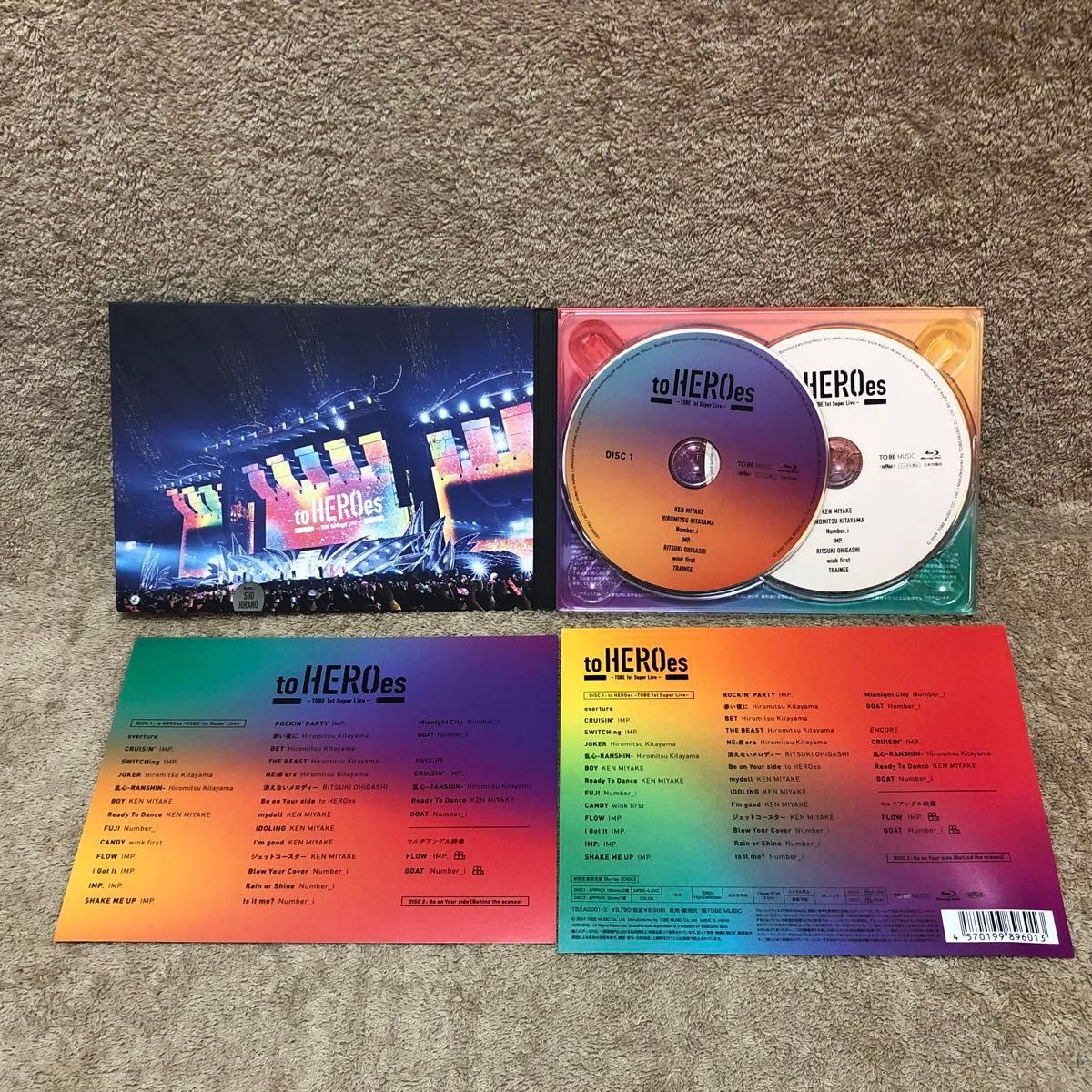 to HEROes 1st Super Live (初回生産限定盤 Blu-ray Disc) Be on Your