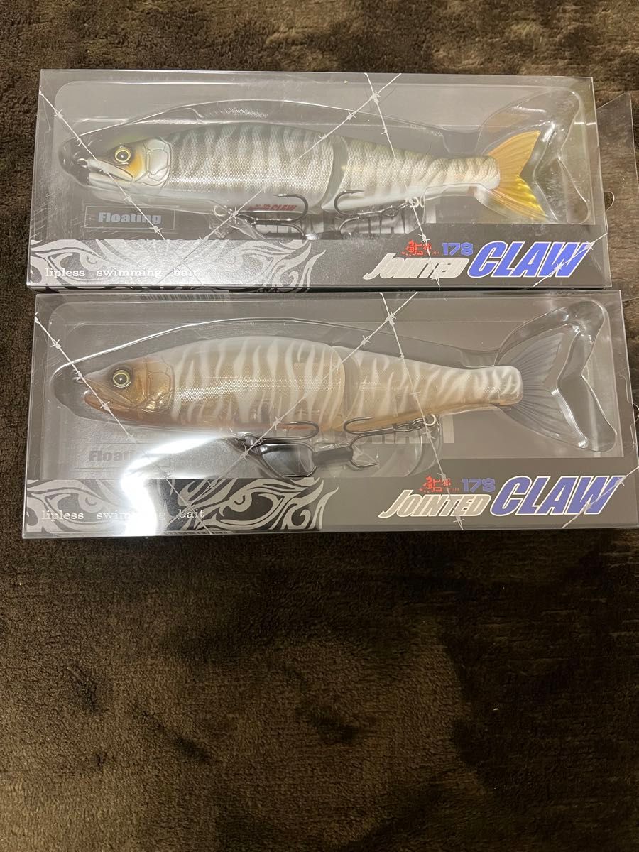 ガンクラフト ジョインテッドクロー178 おすずタイガー 2点セット