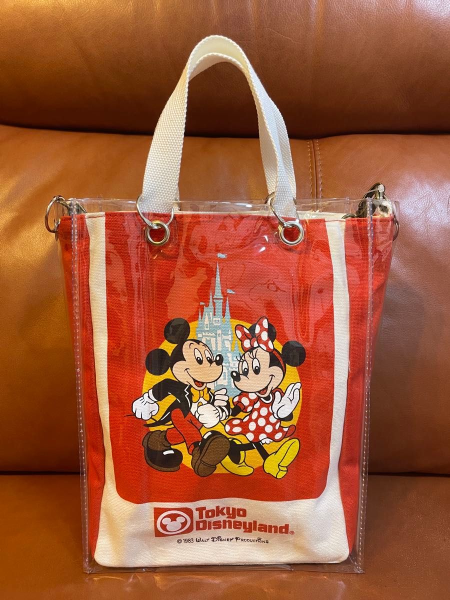 ディズニー 40周年 メモリーゴーラウンド ショルダーバッグのPVCカバー