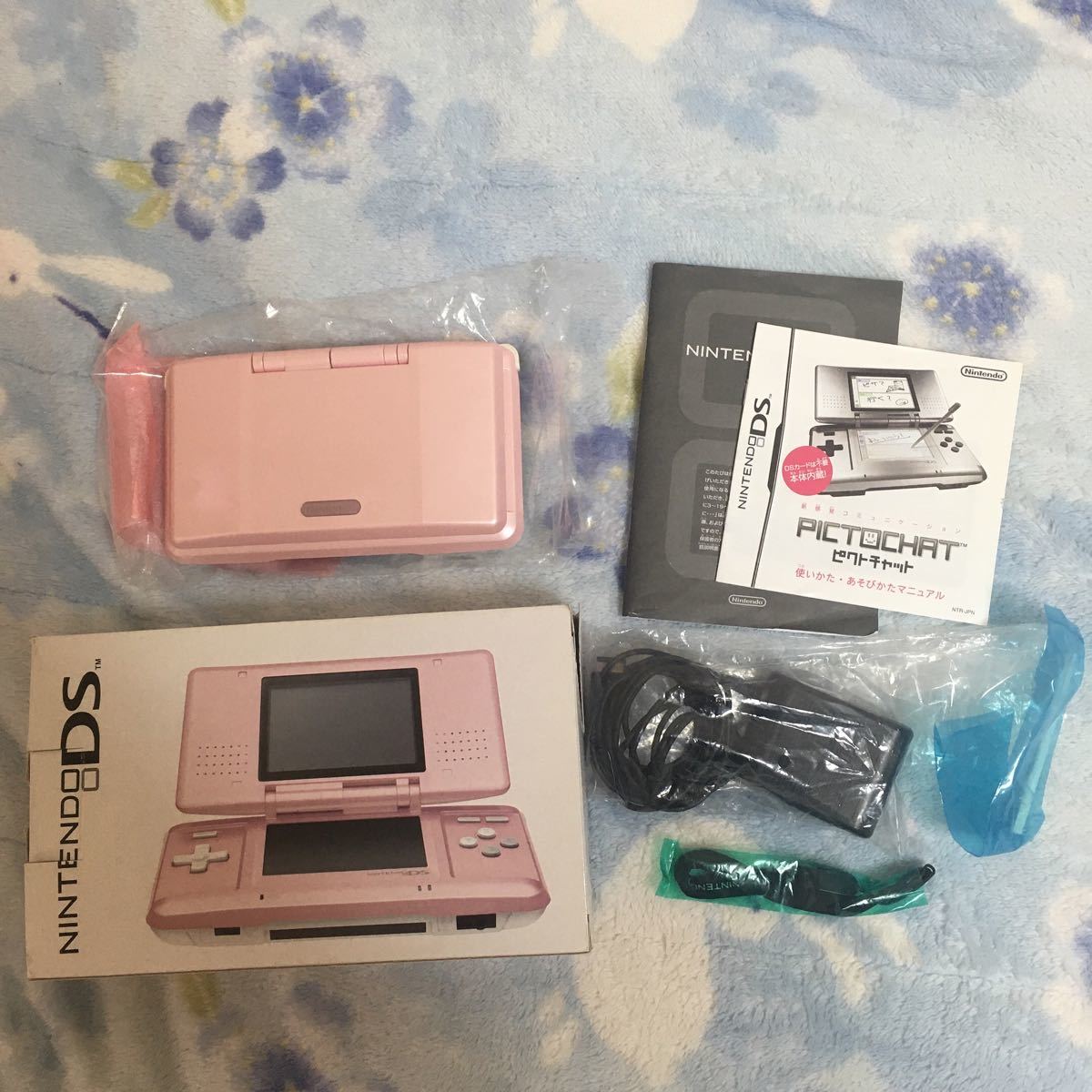 箱 付属品揃ってます】ニンテンドーDS 初期型 キャンディピンク 初代