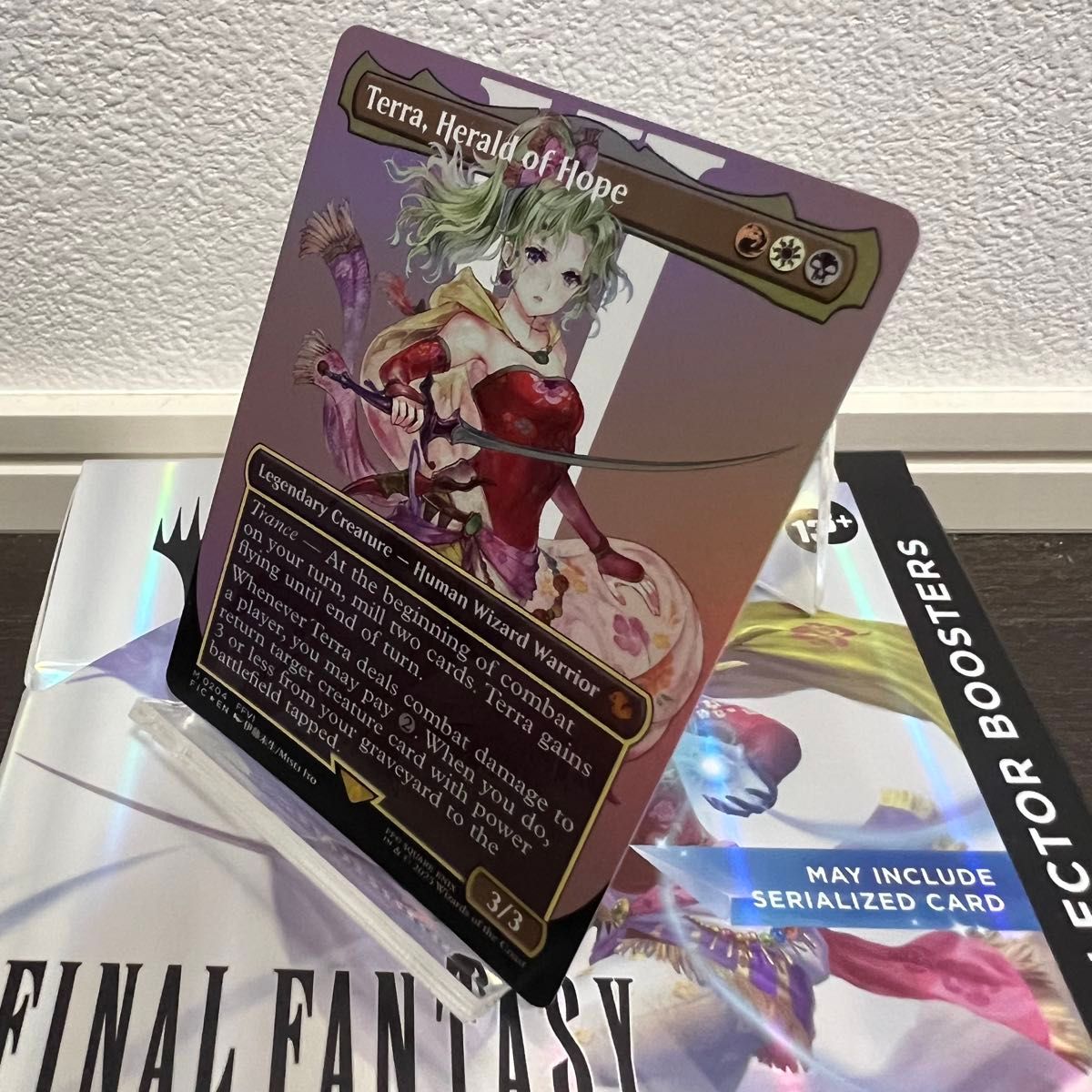 PSA10】魔導の力を持つ少女、ティナ サージFOIL 統率者 FF6 魔導の力を