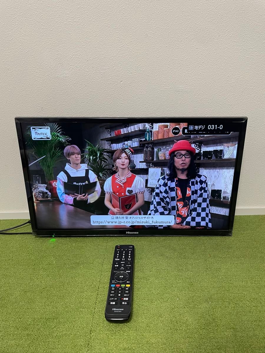 Hisense 液晶テレビ 24V型 2020年製TV 裏番組録画可｜Yahoo!フリマ（旧
