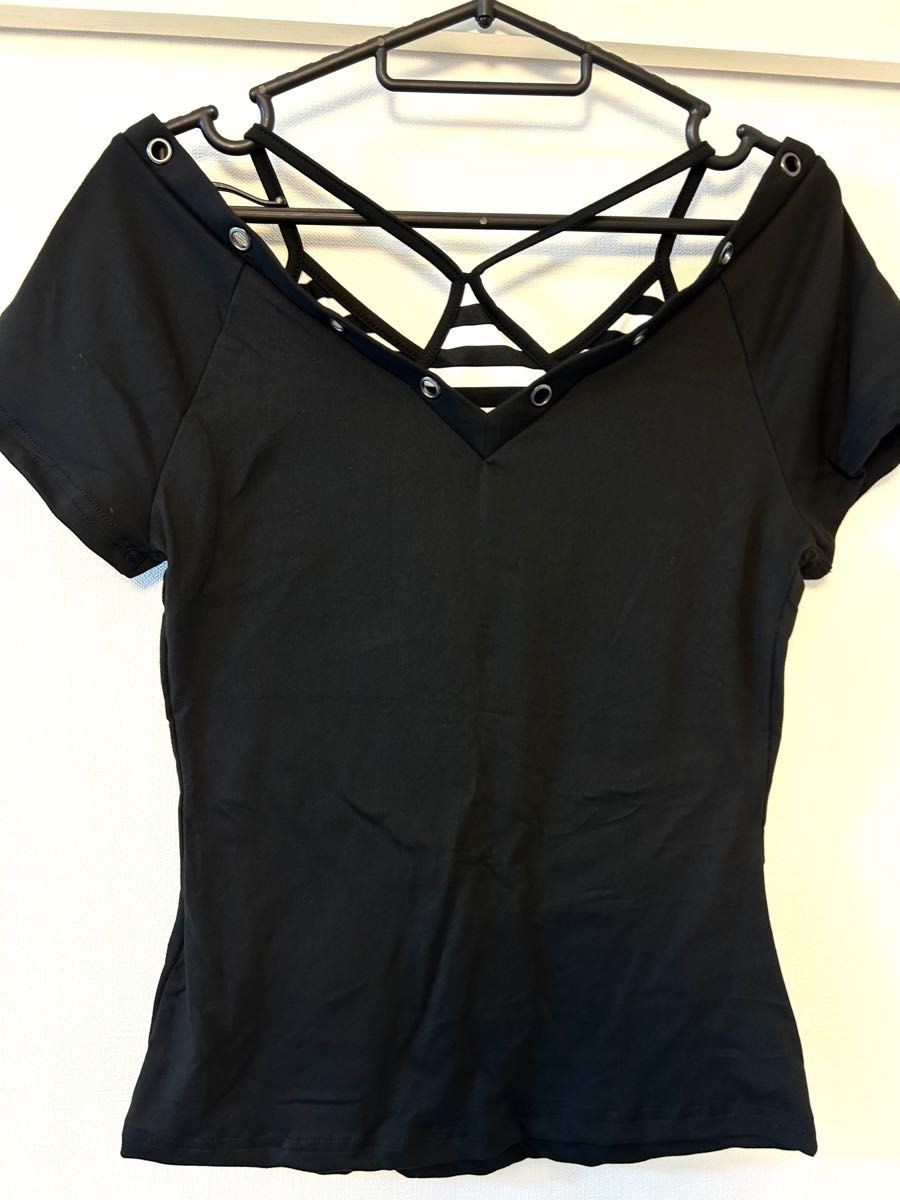 Y2k 平成ギャル グランジパンク ピチT 重ね着ダークコケット サブカル