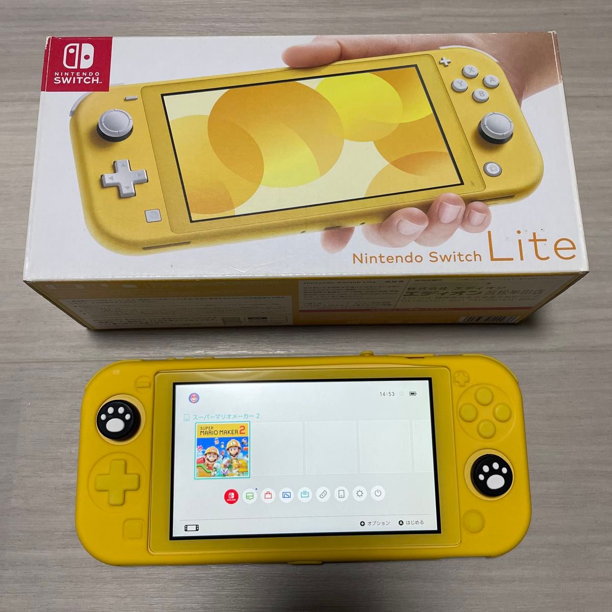 Nintendo Switch Lite ニンテンドースイッチライト イエロー 本体 箱