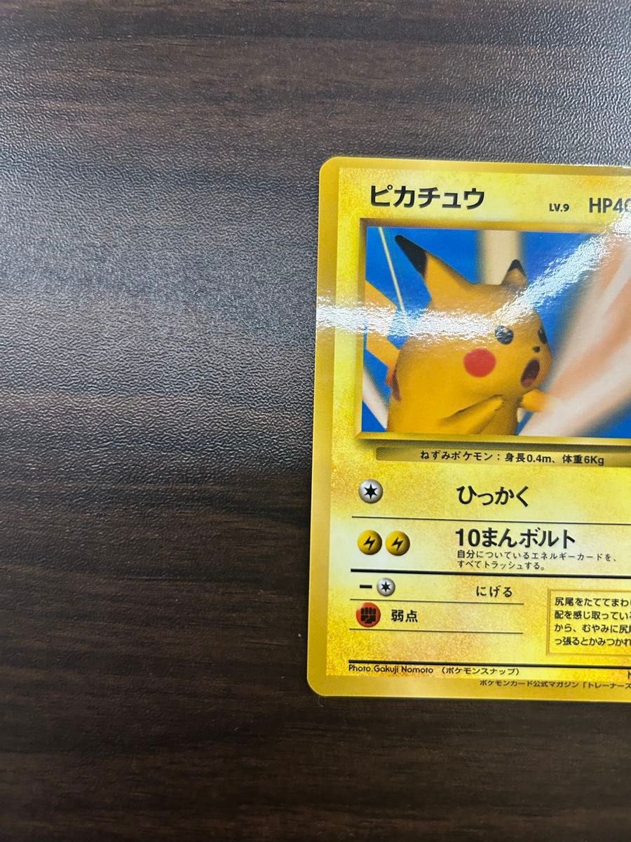 旧裏】ピカチュウ プロモカード ポケモンスナップ ポケモンカード公式