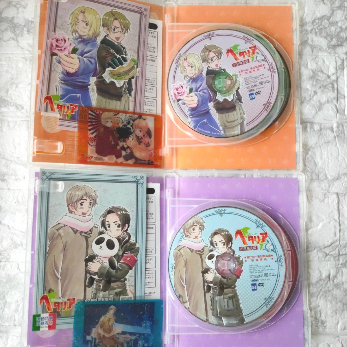 ヘタリア アニメDVD AXIS POWERS 初回限定版 全巻セット｜Yahoo!フリマ