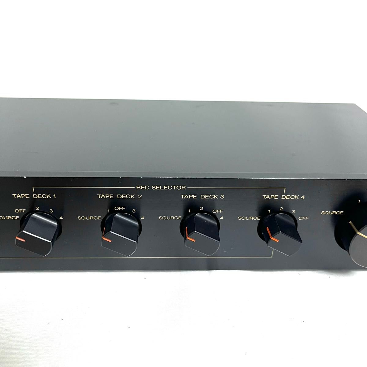 美品】A&D アカイ TAPE DECK SELECTOR テープデッキセレクター FR-5