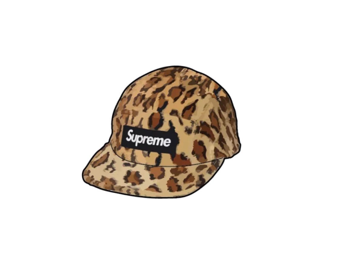 Supreme x GOODENOUGH Crushed Rayon Camp Cap 