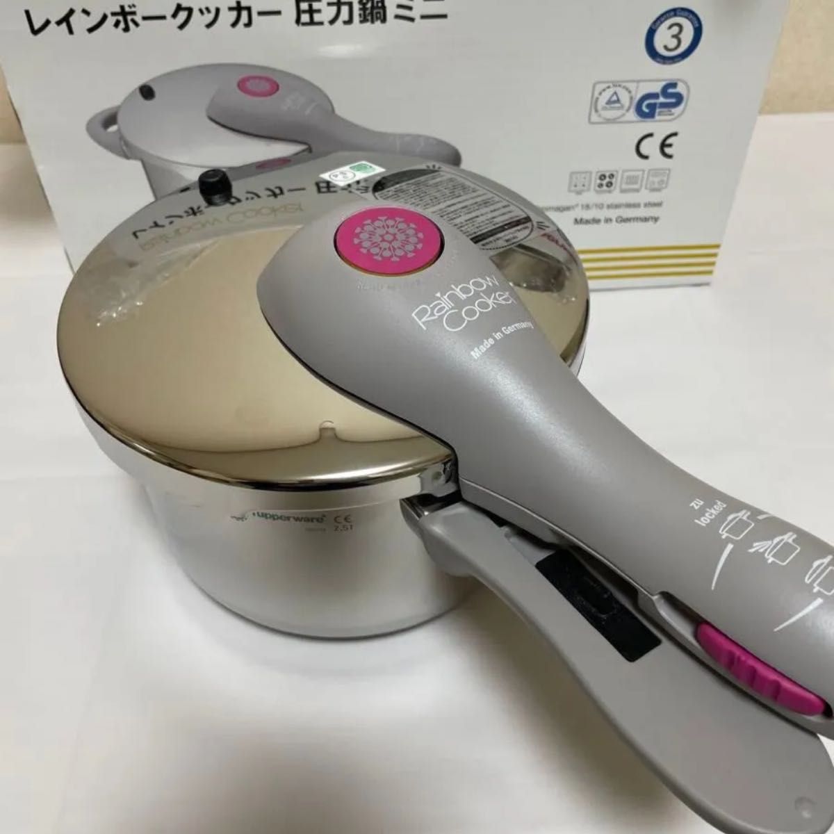 新品未使用】タッパーウェア レインボークッカー圧力鍋 ミニ｜Yahoo