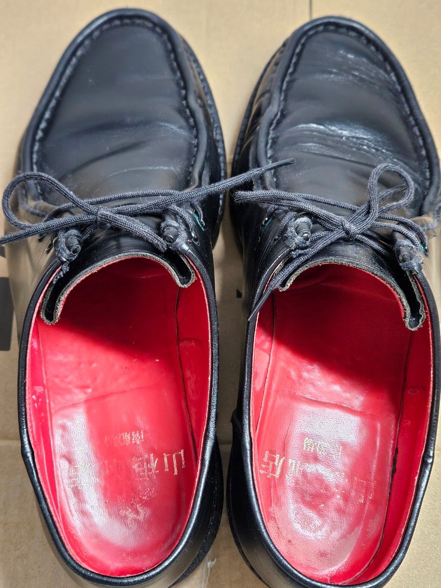 山根靴店 yamane エヴィス evisu チロリアンシューズ ドレスシューズ