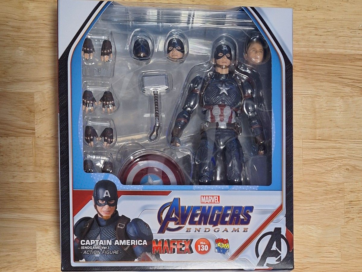 mafex キャプテン・アメリカ エンドゲーム マフェックス｜Yahoo!フリマ