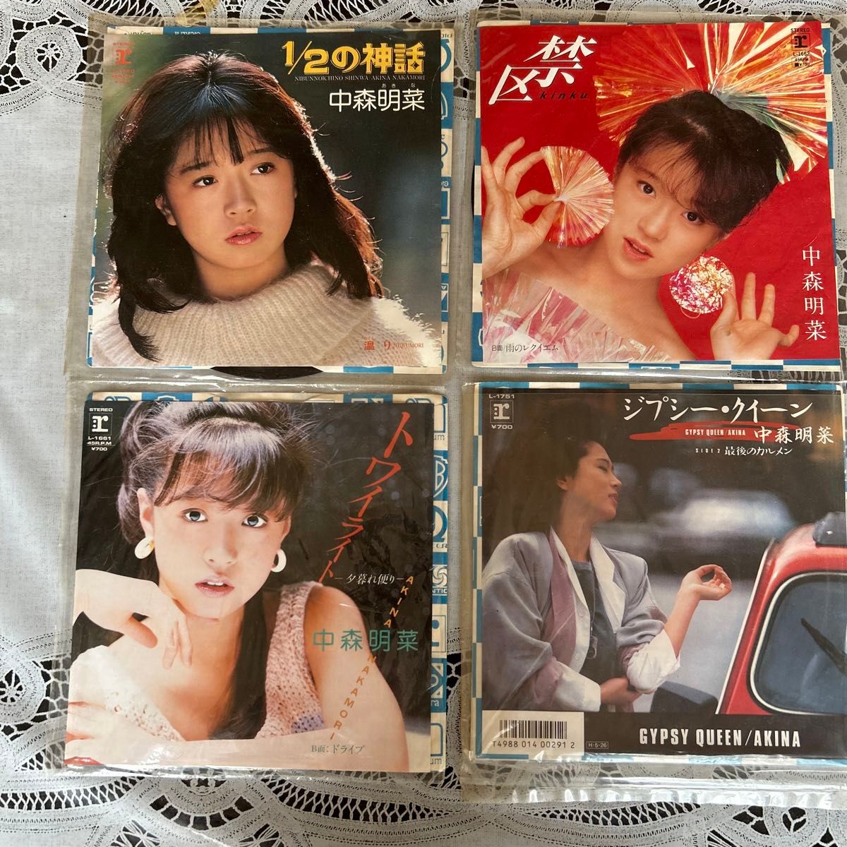 中森明菜 レコード 4枚セット｜Yahoo!フリマ（旧PayPayフリマ）