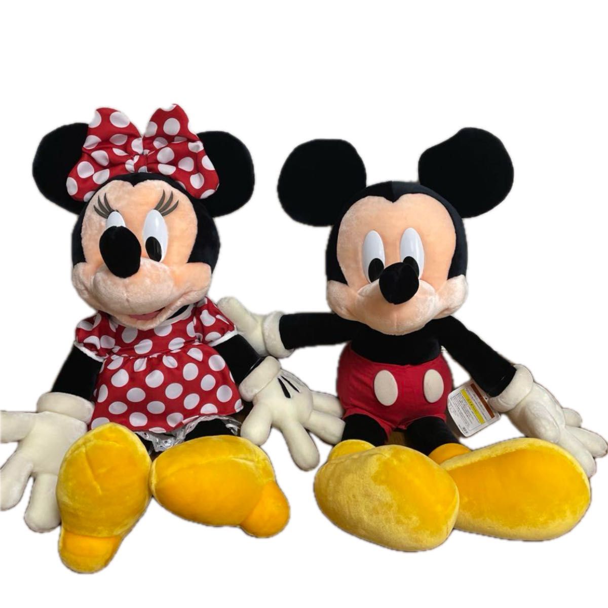 全長70センチ ミッキー ミニー ぬいぐるみセット 特大 タグつき｜Yahoo