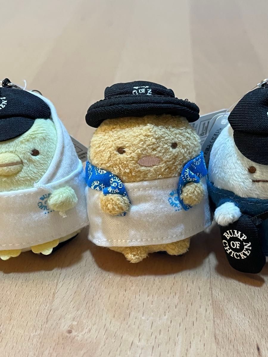 すみっコぐらし BUMP OF CHICKEN ぶらさげぬいぐるみ 6体セット ＋