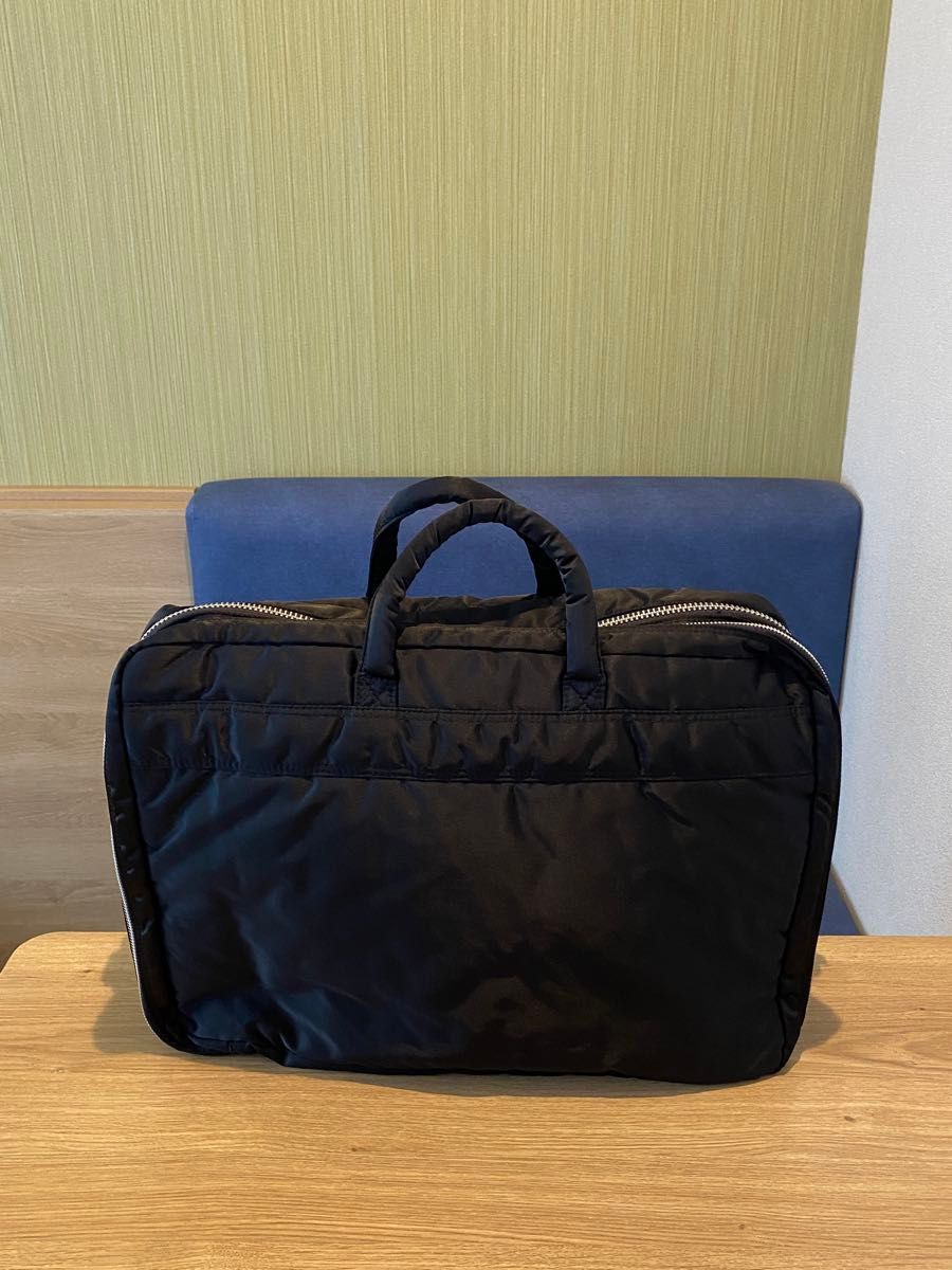 ほぼ未使用ポーター タンカー オーバーナイトブリーフケース ブラック