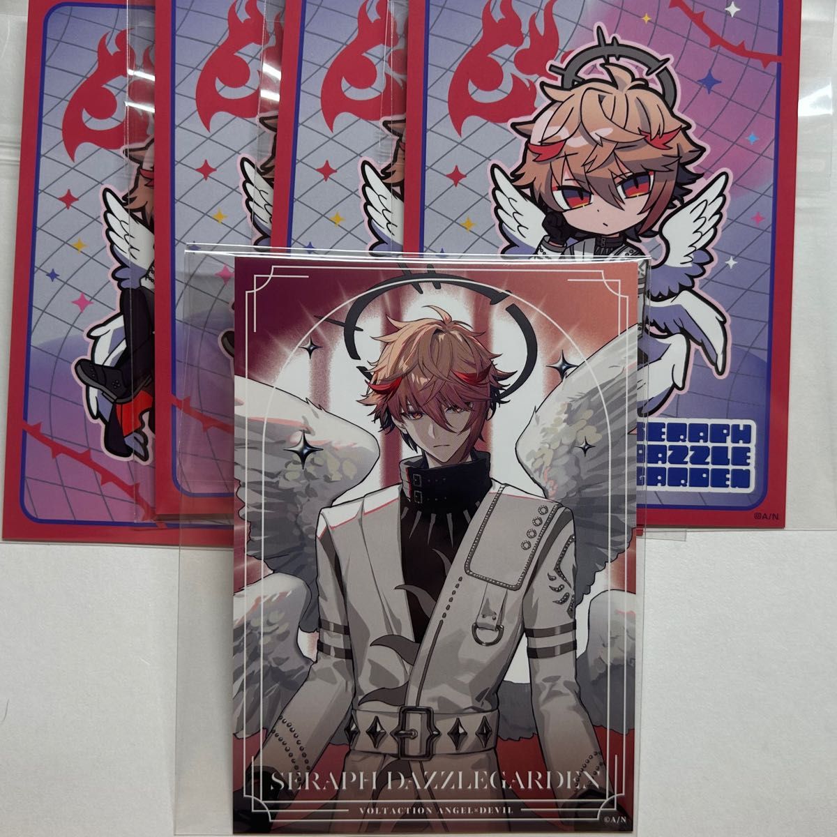 にじさんじ セラフ・ダズルガーデン Angel×devil 特典 ポストカード
