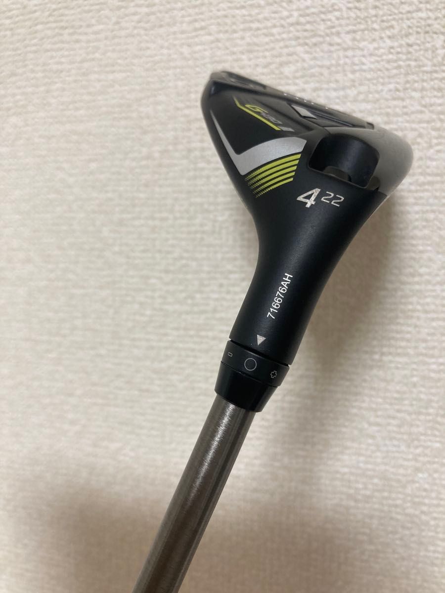 美品 PING G430 ハイブリッド U4 22度/スチールファイバー i95 cw S
