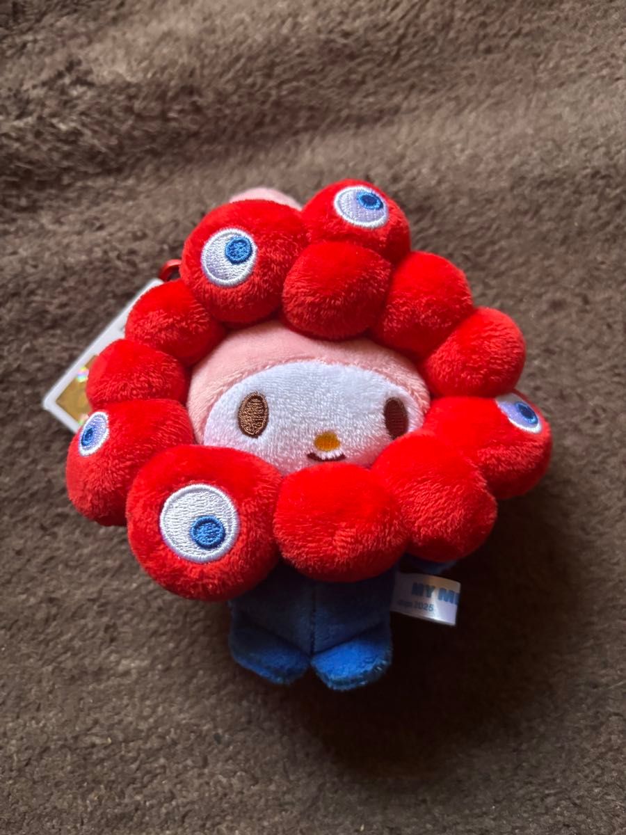 ミャクミャク マイメロディ 万博オフィシャルショップ限定 カラビナ