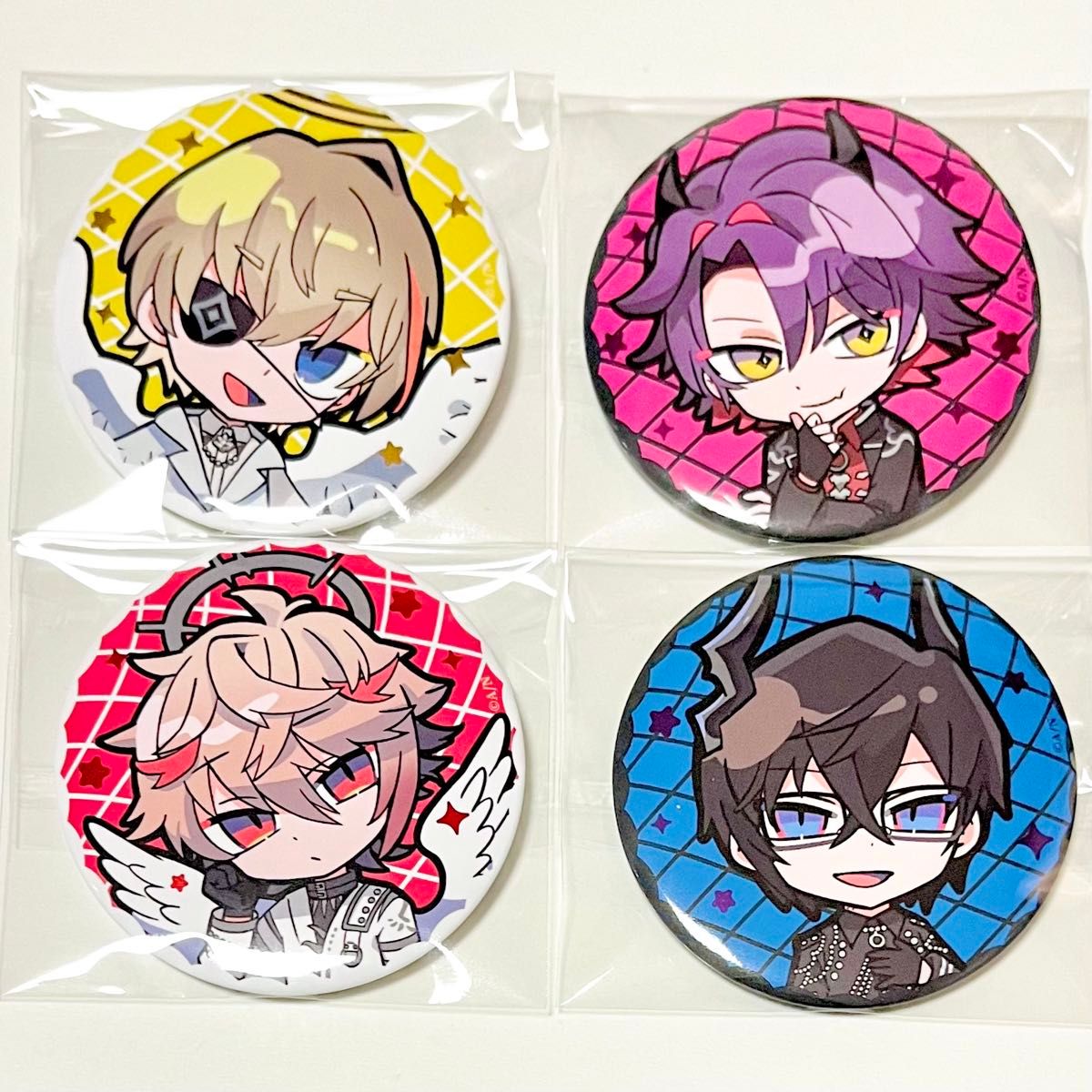 にじさんじ VOLTACTION Angel×Devil ランダム箔押し缶バッジSDセット