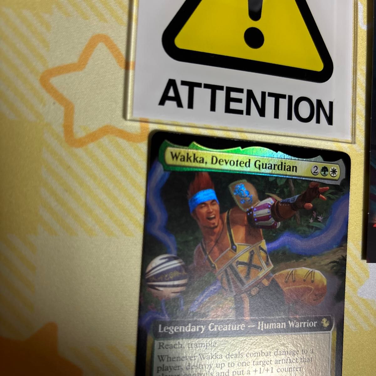 MTG マジックザギャザリング 英語 敬虔なガード ワッカ/Wakka Devoted