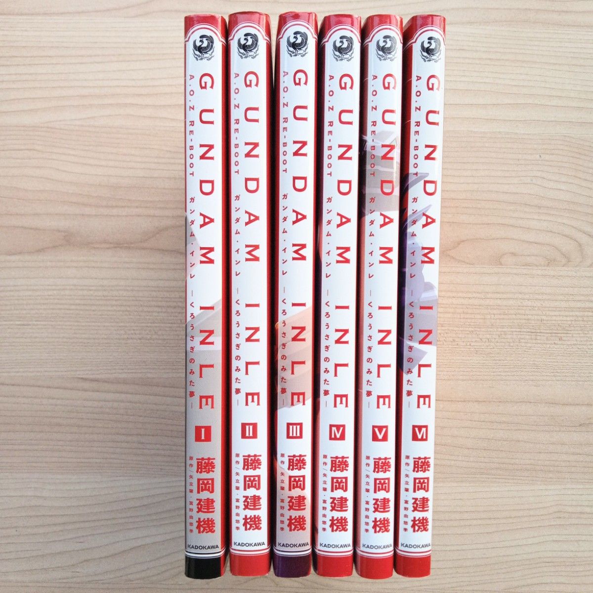 GUNDAM INLE A O Z RE―BOOT ガンダム インレ くろうさぎのみた夢 全6巻