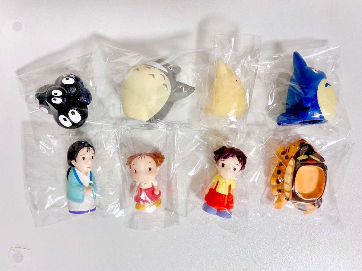 美品】となりのトトロ 8体セット フィギュア どんぐり共和国 二馬力