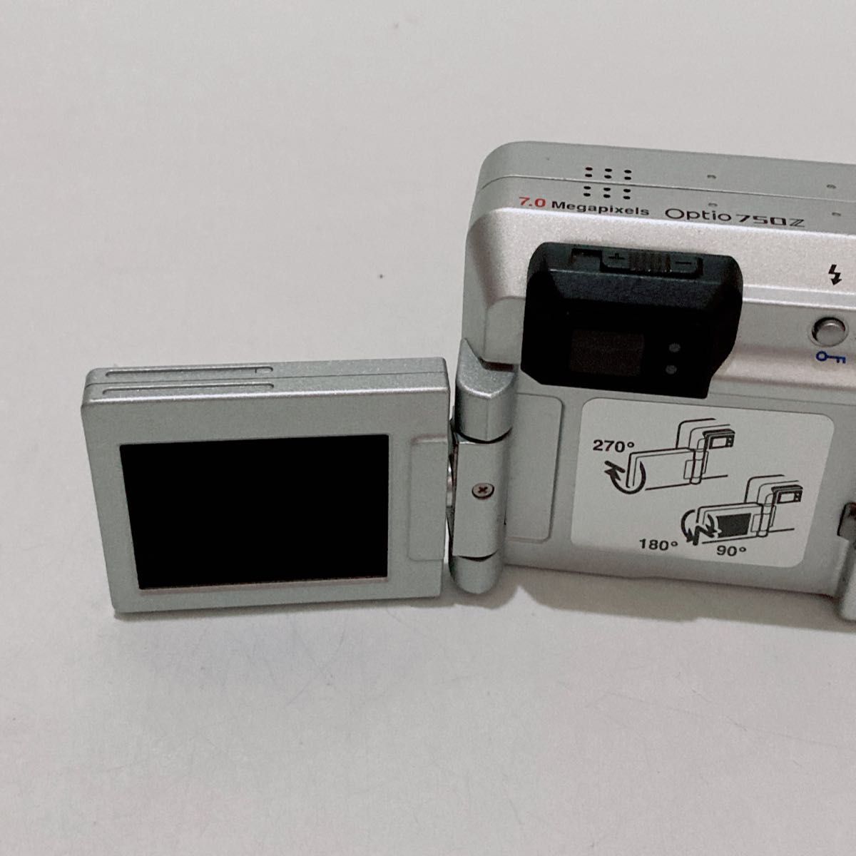 動作品】PENTAX Optio 750Z デジカメ オールドコンデジ ペンタックス