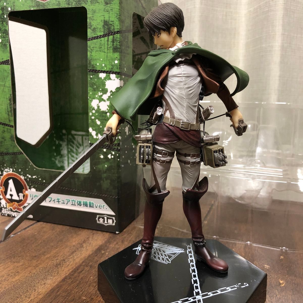 欠品あり】進撃の巨人 リヴァイ フィギュア 一番くじ くじ奪還作戦