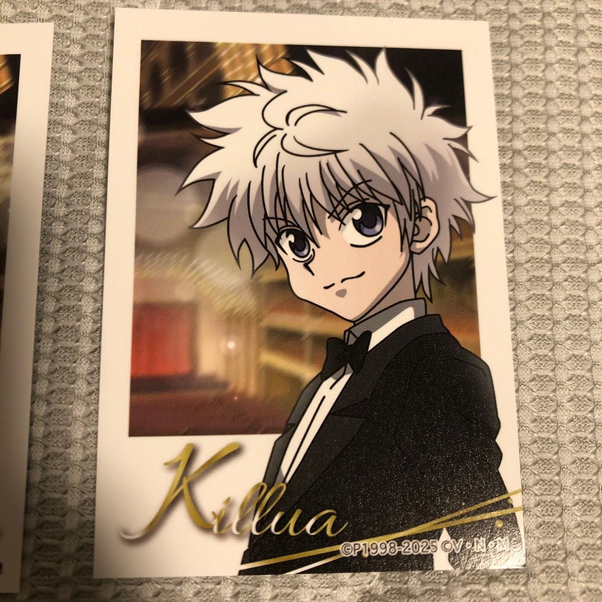 HUNTER×HUNTER ハンターハンター ミニブロマイド ゴン キルア 冨樫義博