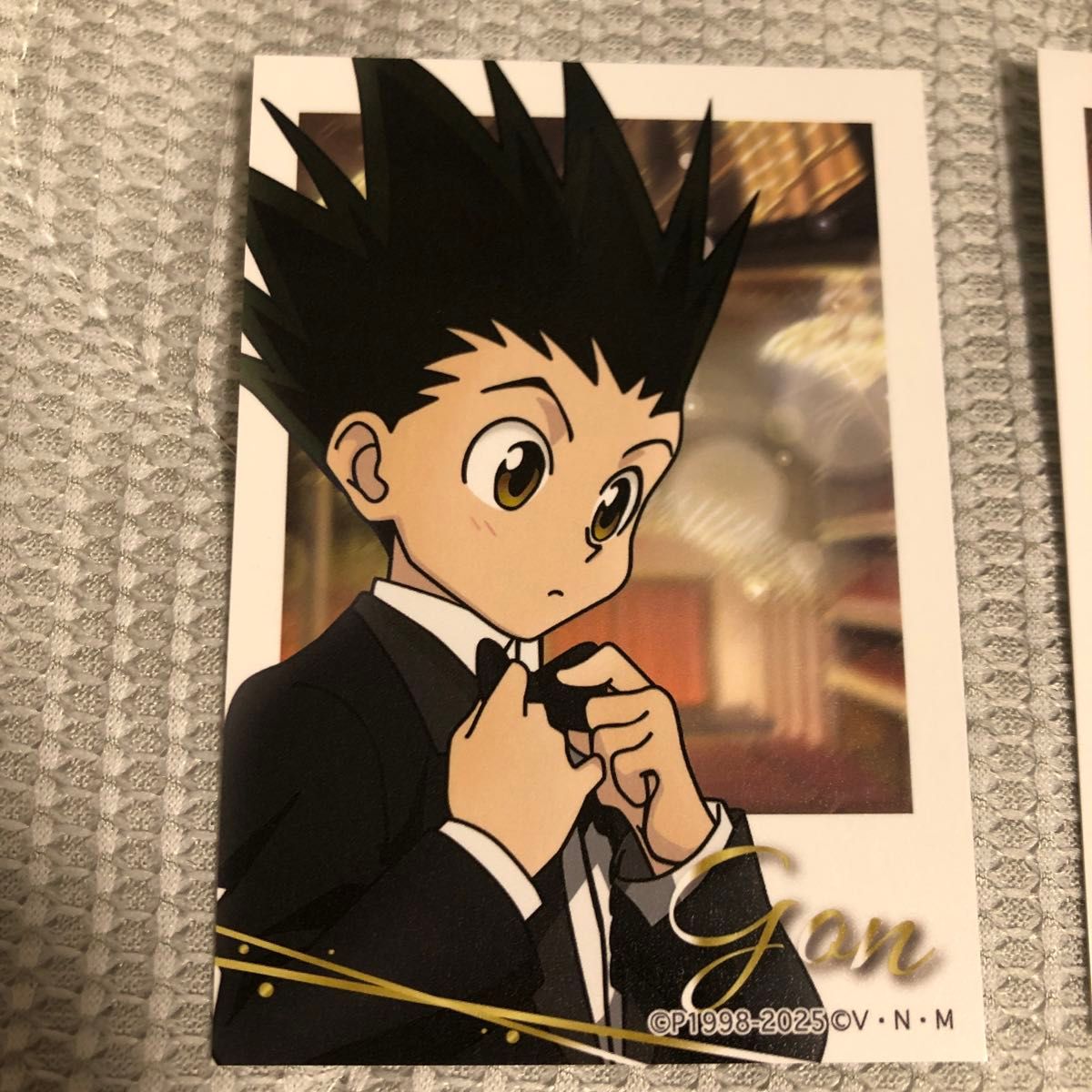 HUNTER×HUNTER ハンターハンター ミニブロマイド ゴン キルア 冨樫義博