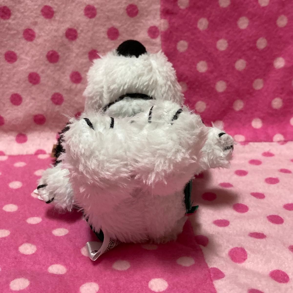 スヌーピー スターバックス グリーンエプロン ぬいぐるみ キーホルダー