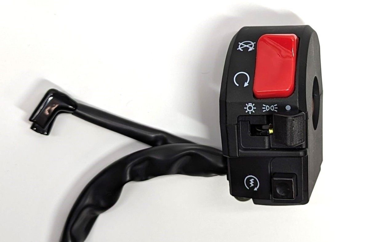 ボルトオン・取付説明書付 GPZ900R(A8～A16)用 ZXタイプ・右スイッチ