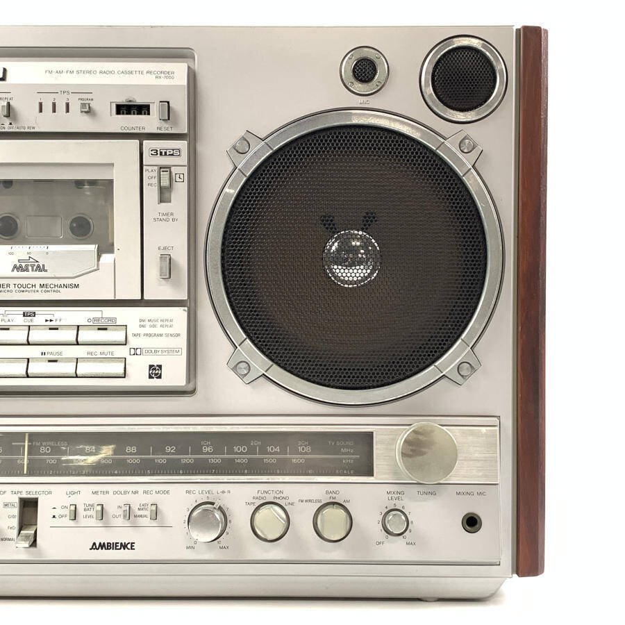 Yahoo!オークション - National ナショナル RX-7000 ラジカセ 昭和レト