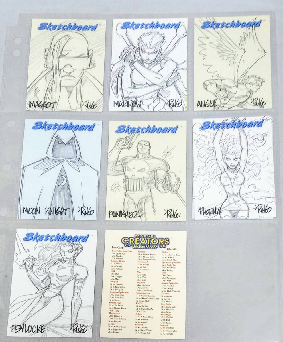 マーベル トレーディング カード 79種セット（直筆サイン＋ゴールド