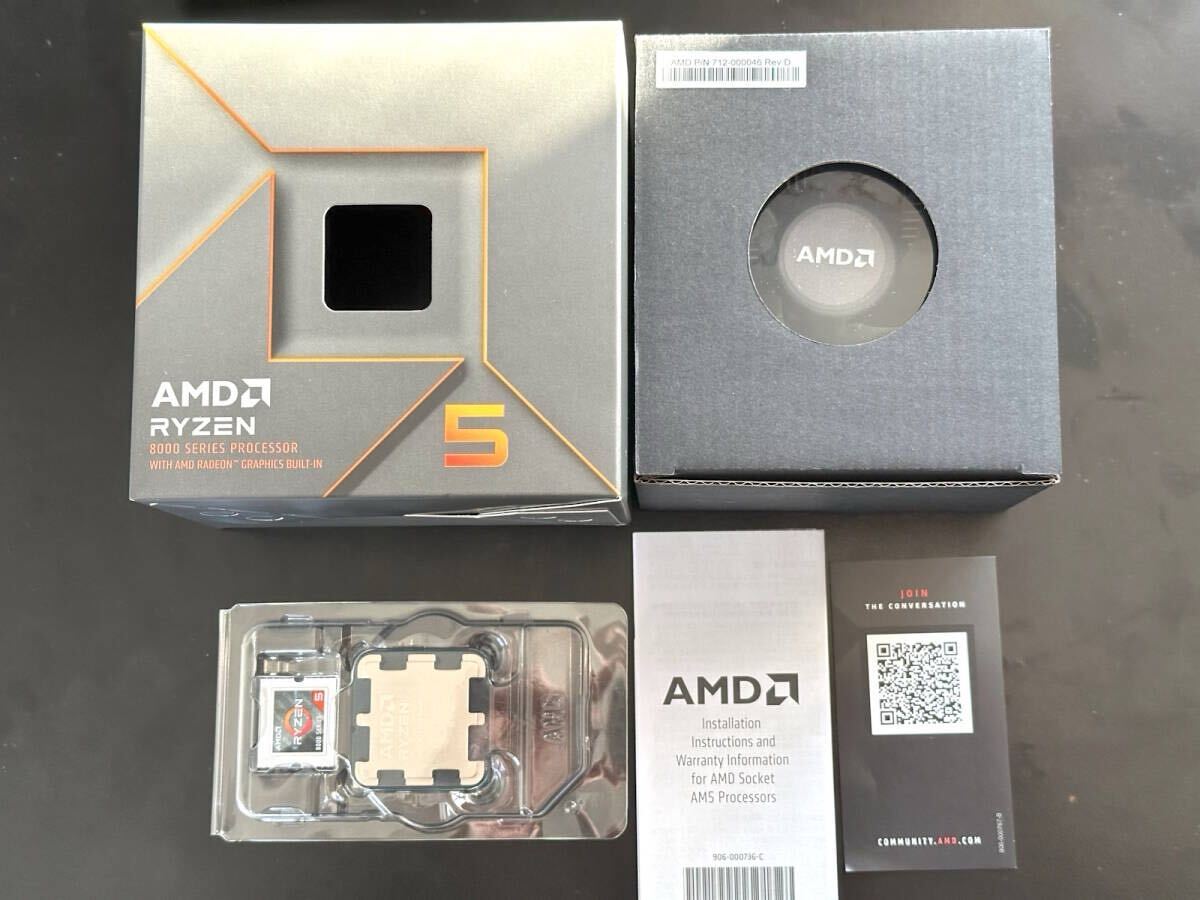 Yahoo!オークション - AMD RYZEN 5 8500G BOX