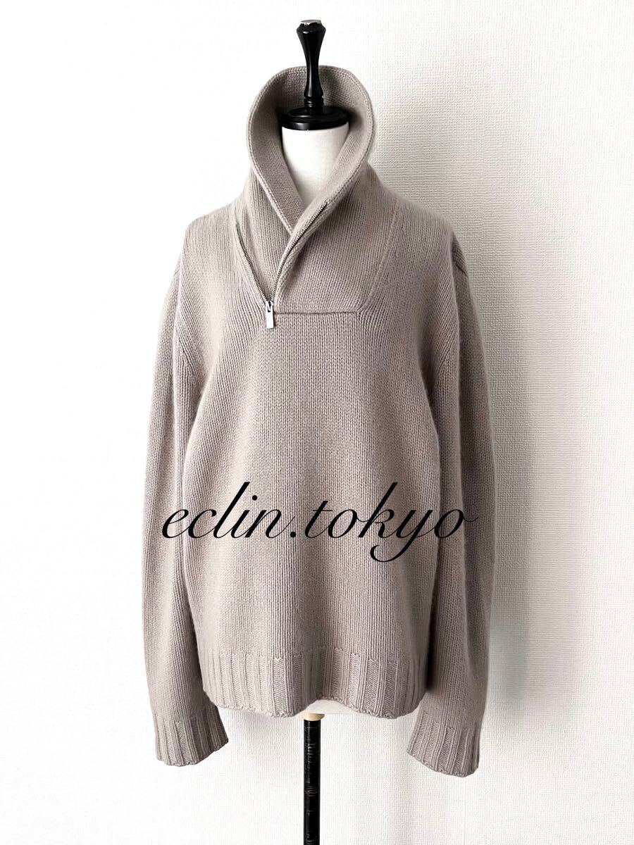 E3186】幻の1着 《世界最高峰 稀少セーブル&カシミヤ》HERMES エルメス