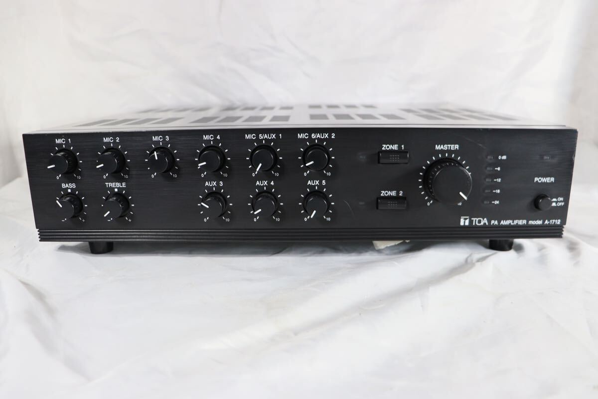 Yahoo!オークション - 美品 TOA A-1712 PAアンプ パワーアンプ
