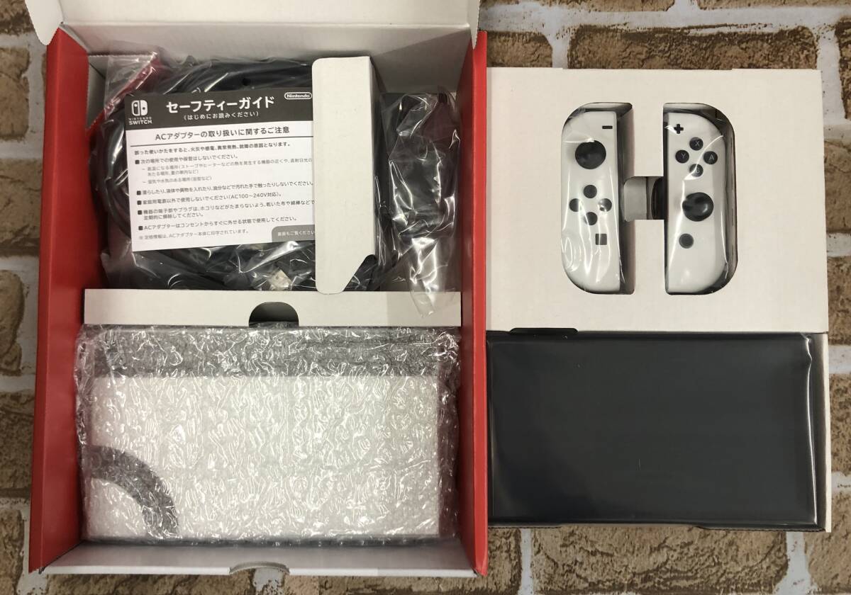 ◎1円スタート！【未使用】任天堂 Nintendo Switch 有機ELモデル