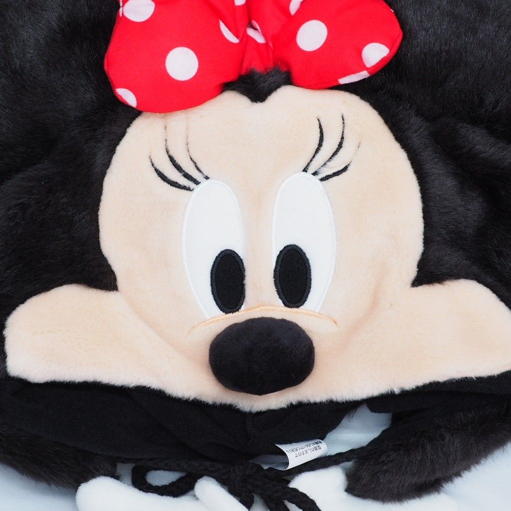 ミニー ミニーちゃん ミニーマウス ファンキャップ ポンポン付き