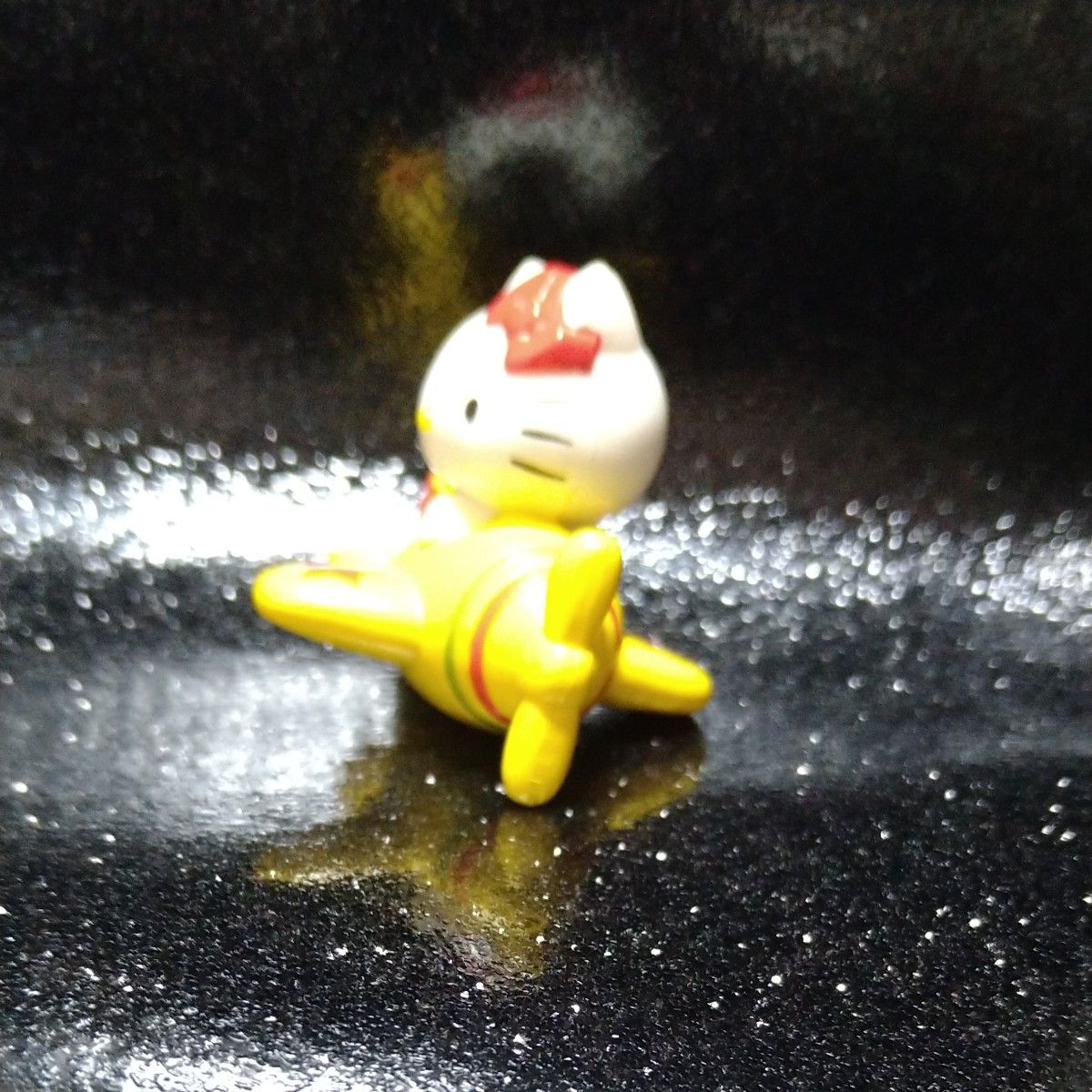 貴重 レア レトロ ハローキティ 飛行機 ミミィ オルゴール ボックス