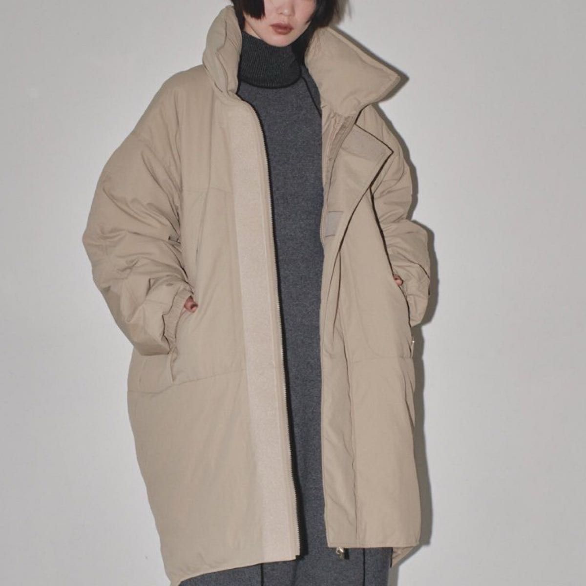 新品未使用 TODAYFUL モンスターダウンコート オリーブ 36 即日発送