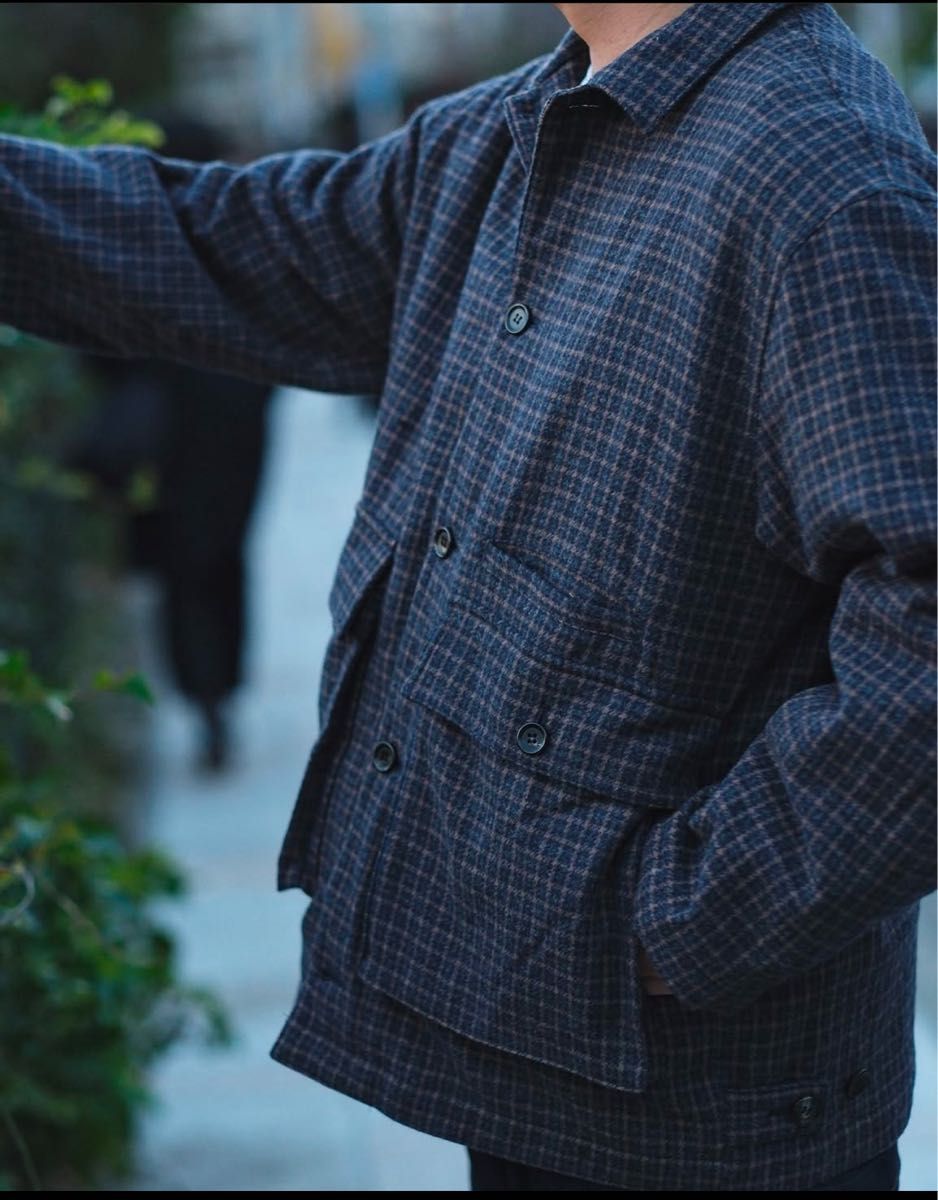 echeveria alpaca wool trip jkt ネイビー NAVY ジャケット｜Yahoo