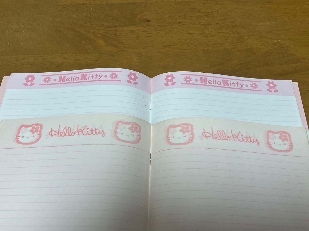 平成レトロ ハローキティ サンリオ 当時物 HELLO kittyのノート2冊