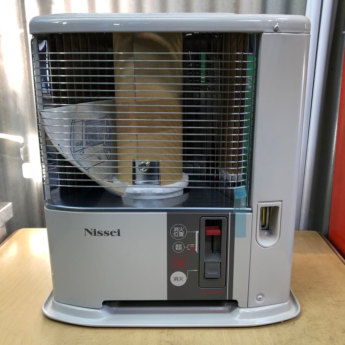 Nissei NCH-S24F ストーブ バイオレットグレー 整理番号Q Nissei NCH