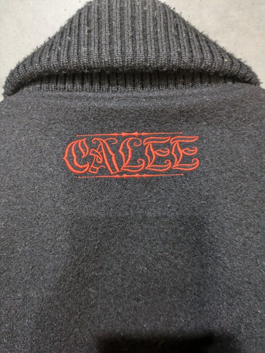 CALEE スタジャン Mサイズ 袖革 ウール｜Yahoo!フリマ（旧PayPayフリマ）