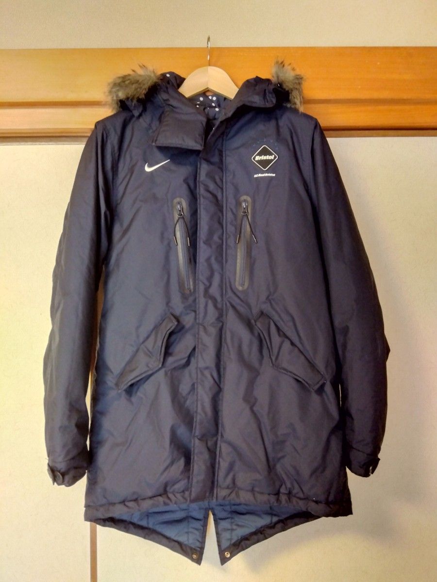 名作15AW FCRB NIKE STORM FIT BENCH COAT 紺 S｜Yahoo!フリマ（旧